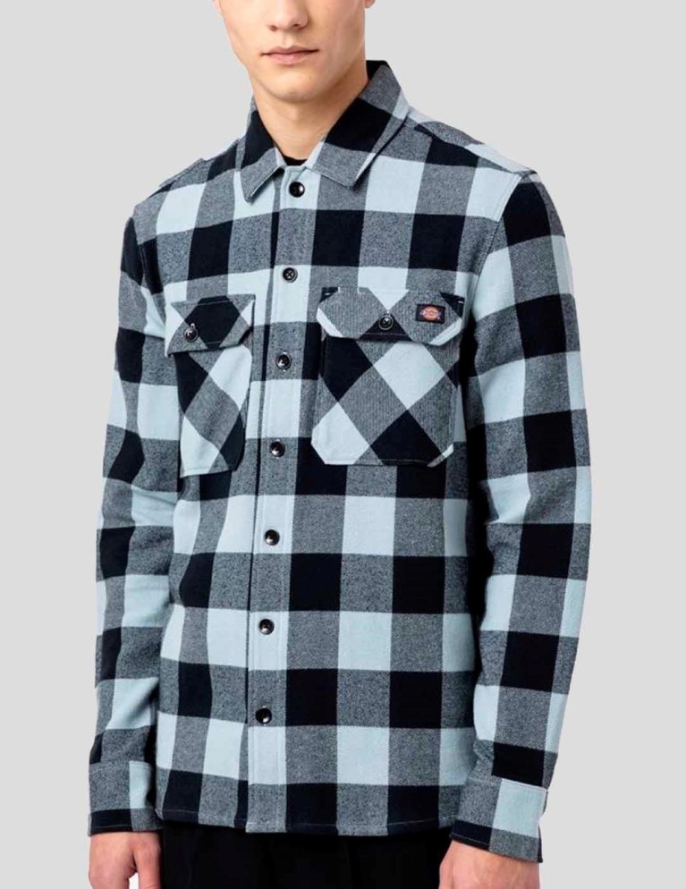 T-shirt DICKIES nuovo sacramento ashlry blu